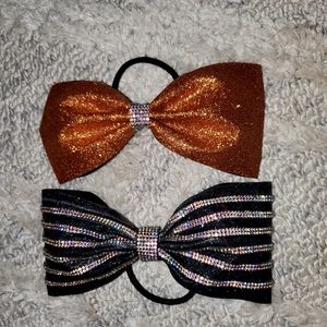 Custom Cheer Bows - Hand-Placed Jewels